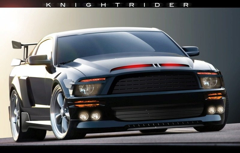 This is the Ford Mustang GT500KR built for the modern version of the 